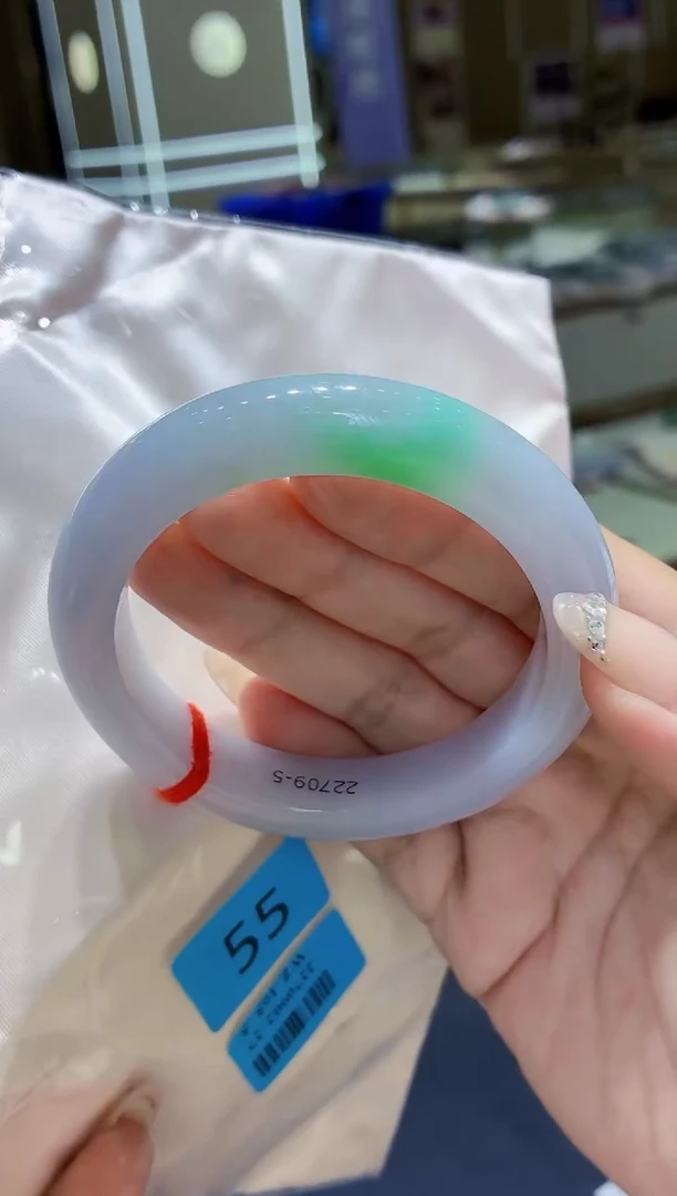 未镶嵌手镯翡翠翡翠手镯55