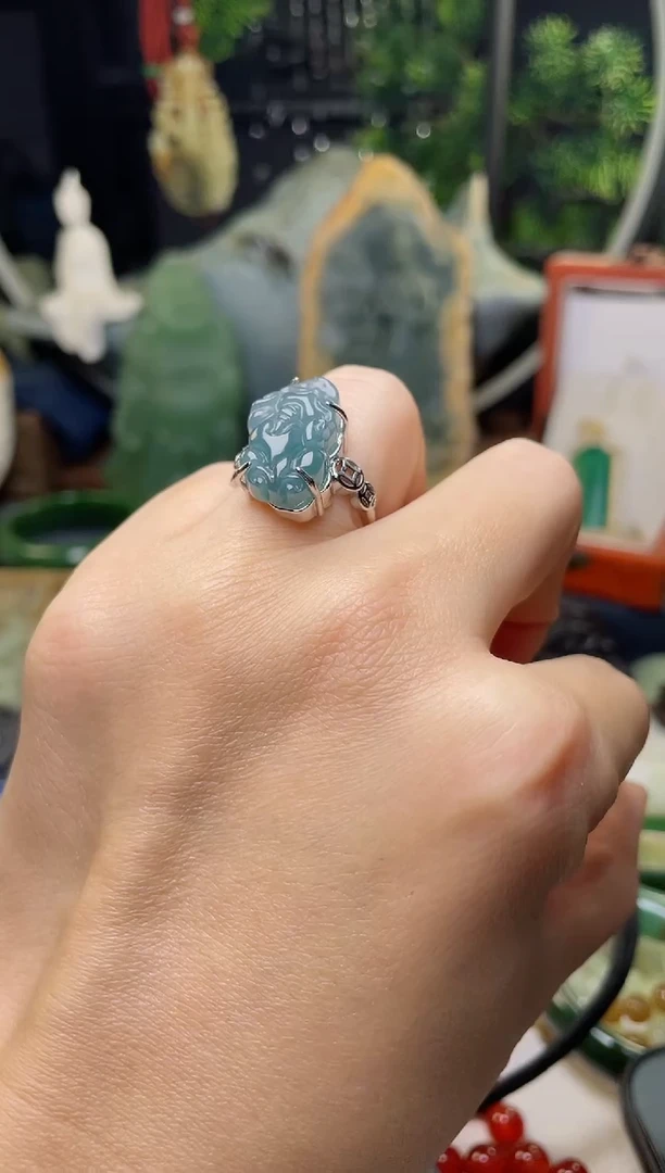 未镶嵌戒指翡翠39.9