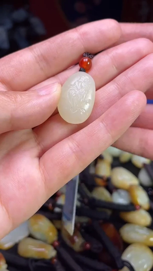 颈饰未镶嵌和田玉123