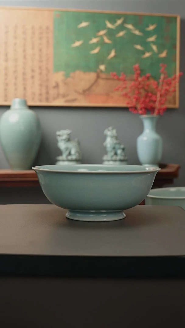 原产地原矿   汝窑碗