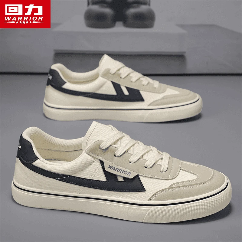 回力男鞋2025新款春季小众百搭透气低帮鞋子青少年运动休闲帆布鞋