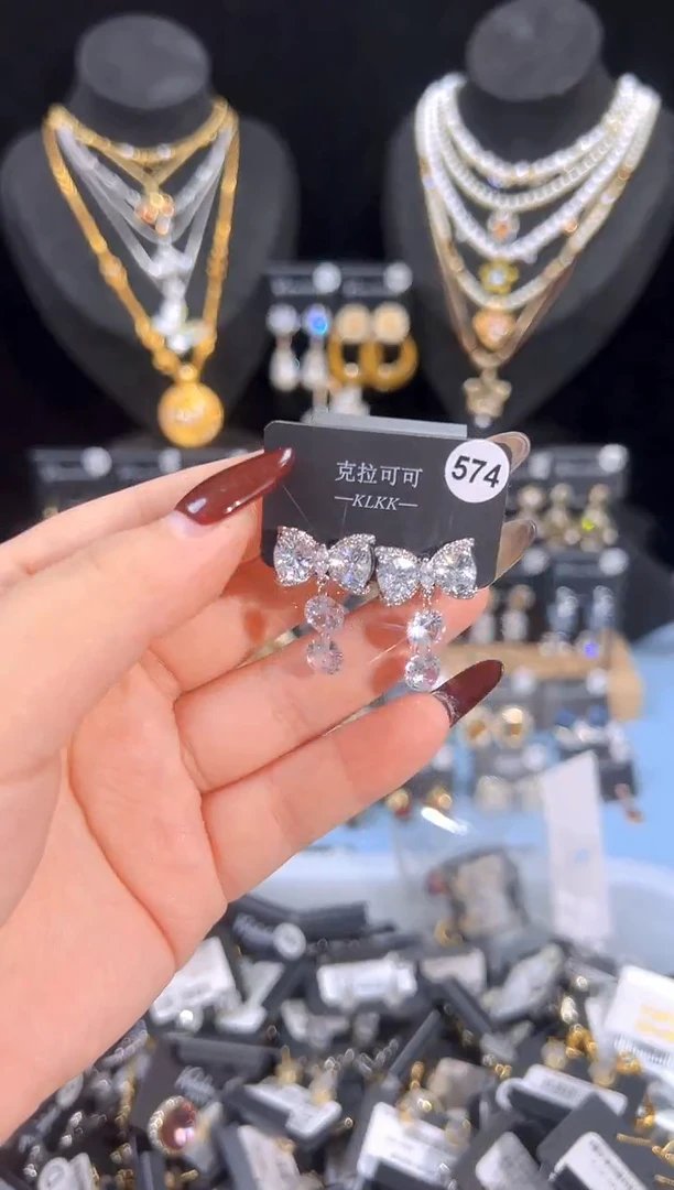 铜合金925银锆石可可F574