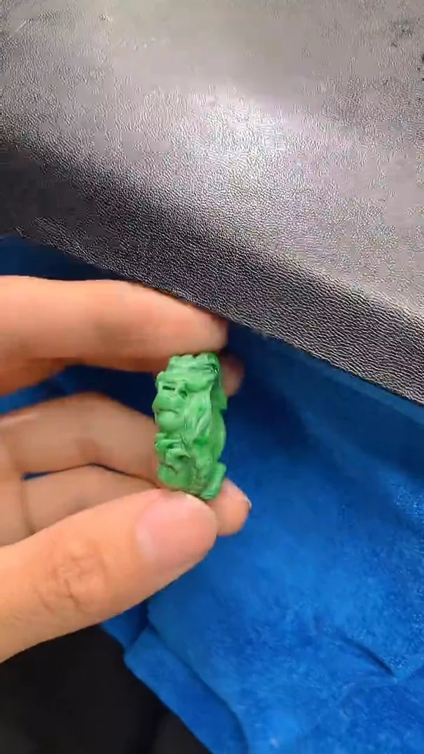 颈饰未镶嵌翡翠天然缅甸a货翡翠19.5