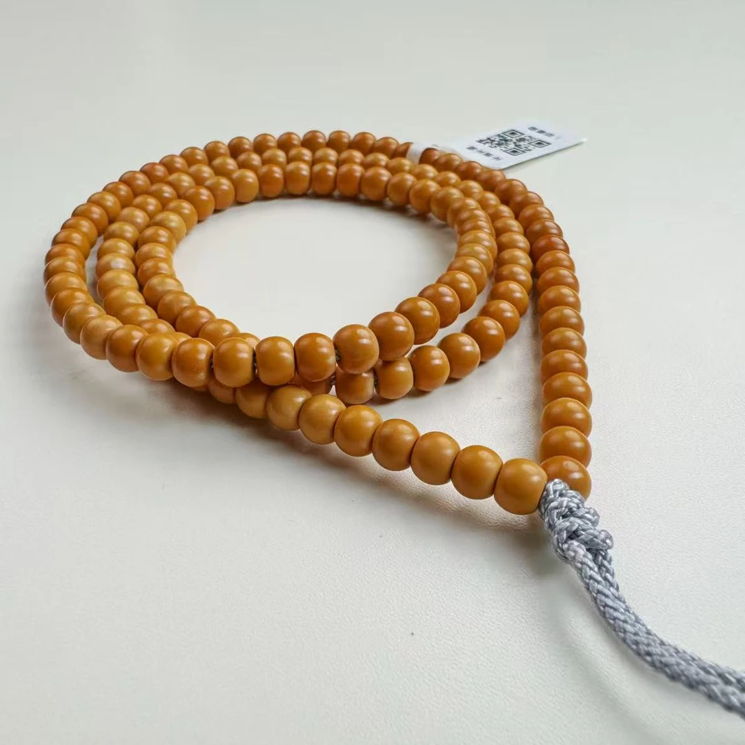 5+ S级老挝核尖苹果珠108 微白款 高油高密