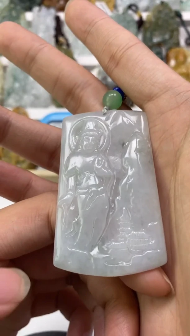 颈饰未镶嵌翡翠枫*晚天然翡翠