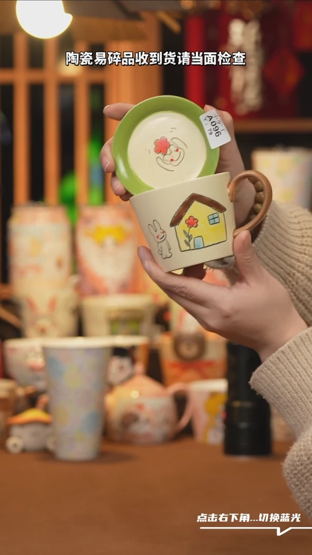 【闪购商品】摆件A096文创纯手工手绘
