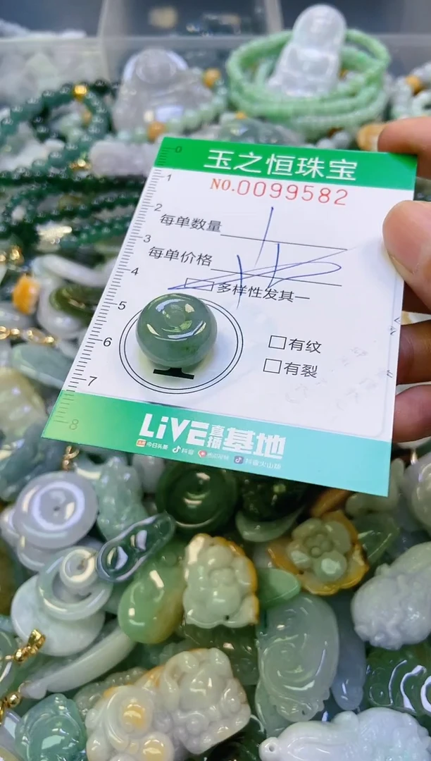 翡翠未镶嵌颈饰闪购0099582多样性发其一