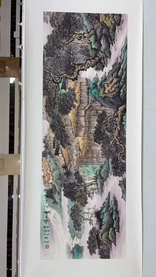 国画商老师国画作品20
