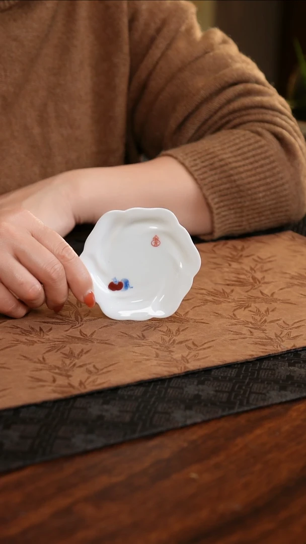 【闪购商品】杯子聚澜堂柿柿如意杯垫