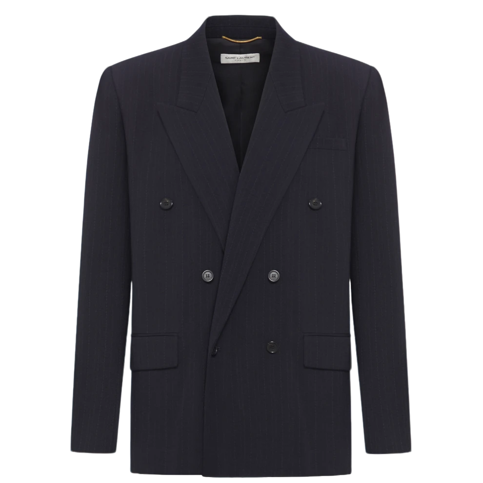 未使用 YSL/圣罗兰 Saint Laurent 24SS 双排扣西装外套34