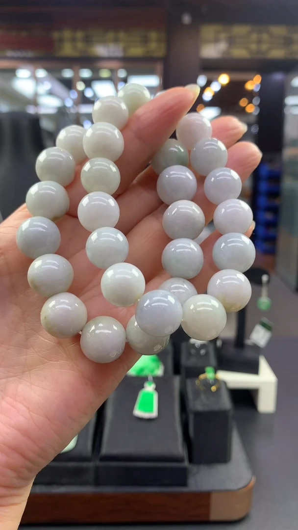 未镶嵌手链翡翠玉珠手链多样性发其一