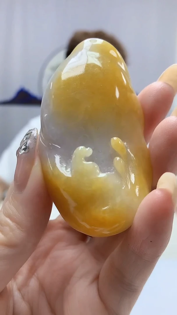 定制翡翠未镶嵌4868DD-毛货挂件123