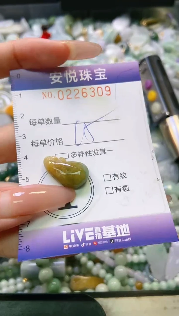 翡翠未镶嵌颈饰闪购0226309