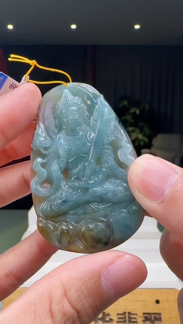 【闪购商品】翡翠吊坠(不含链)未镶嵌XM@@960Q3J15469