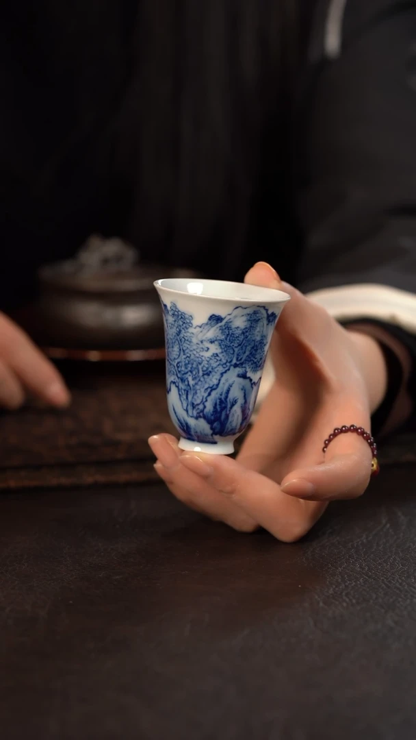 【闪购商品】杯HLX陶瓷嵩山峻岭高闻香杯 随机