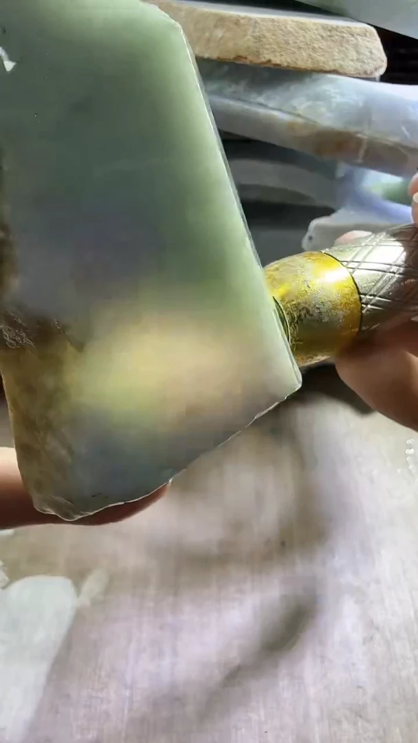 裸石翡翠天然翡翠A货花703