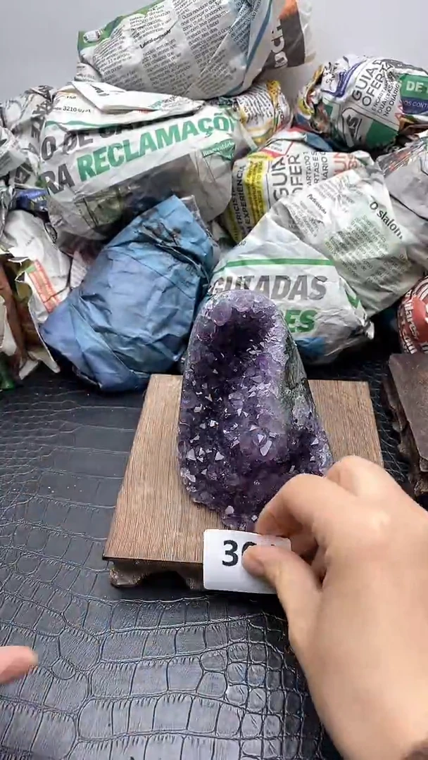 【闪购商品】紫晶1未镶嵌301号摆件