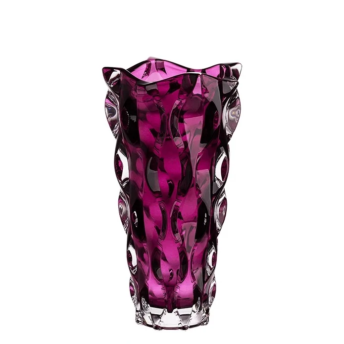 紫色玻璃杯桑巴杯大容量装饰