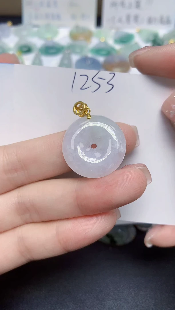 颈饰未镶嵌翡翠天然缅甸翡翠A货翡翠百元以上9元证书费自理