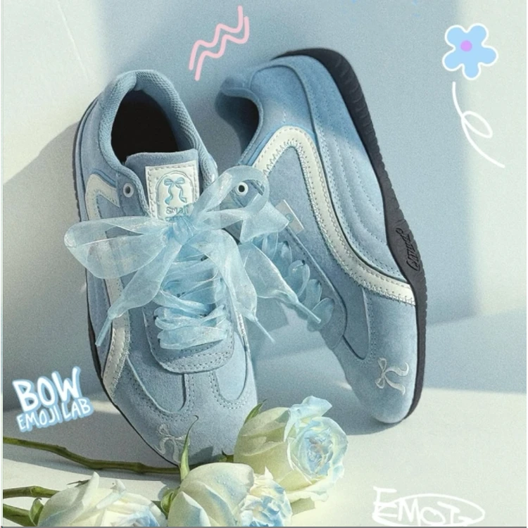 【现货/运费险+八个鞋带】薄底赛车鞋夏季新款运动休闲平底德训女鞋