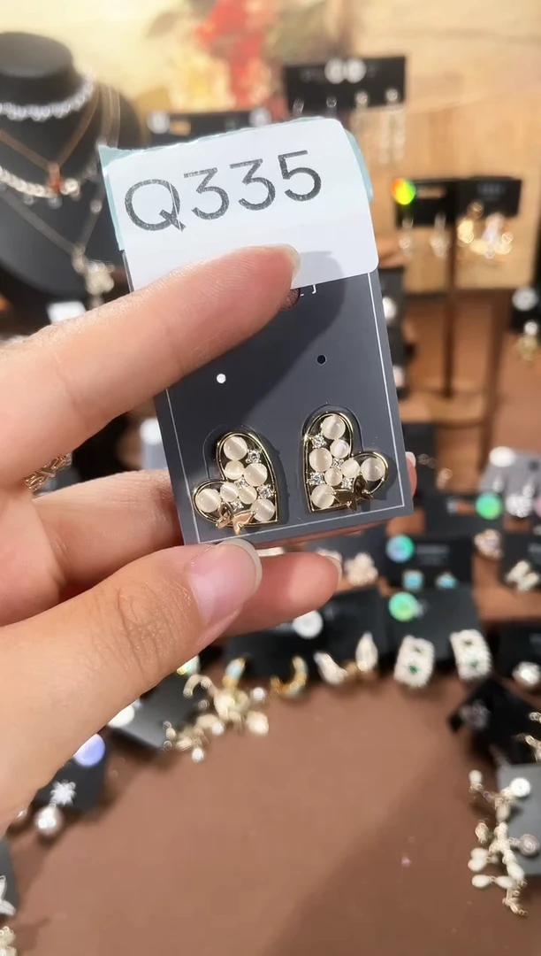 合金925银锆石Q335