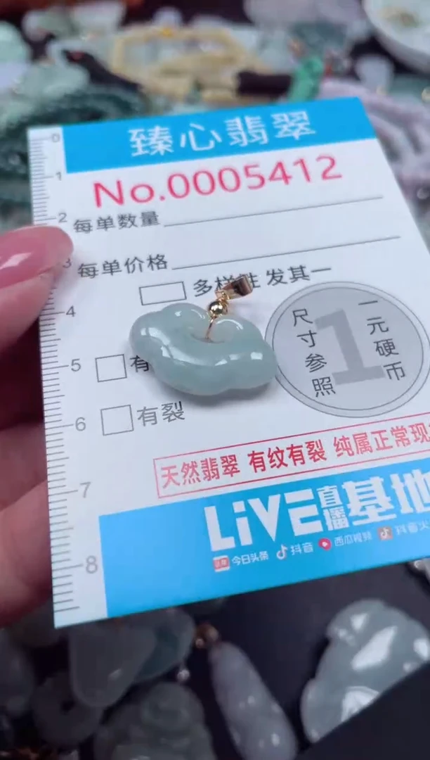 颈饰未镶嵌翡翠5412