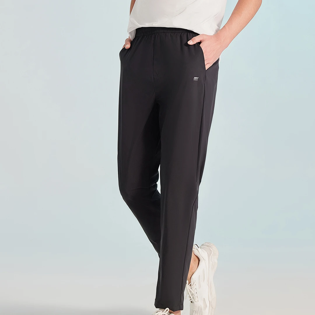 YM7121速干男长裤夏季男宽松透气直筒裤运动休闲凉感长裤