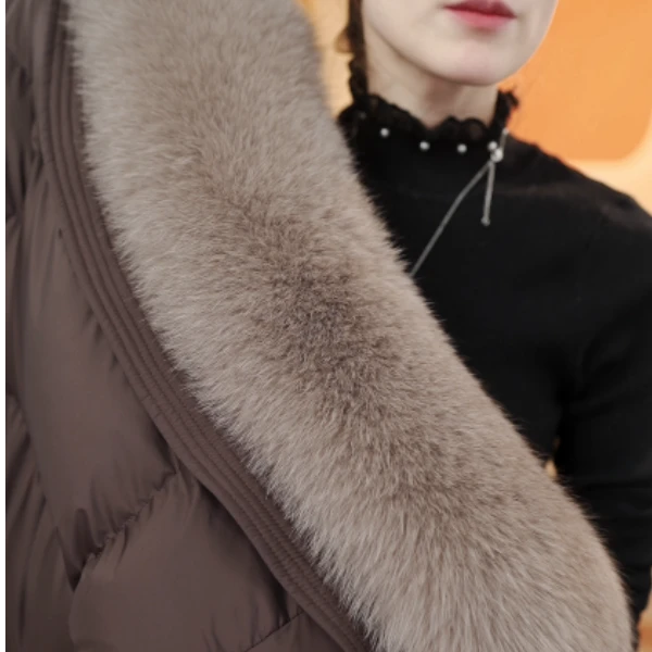 X9794【出口】2025新款高级羽绒服外套（毛领可拆卸）