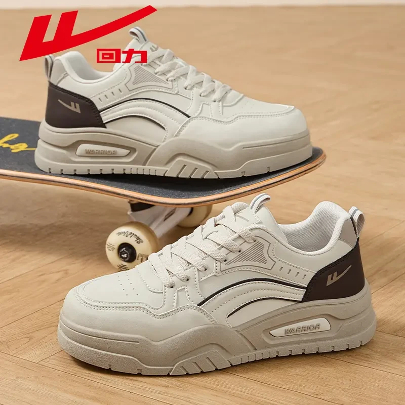 回力板鞋男款爆款2026新款秋季百搭厚底增高运动鞋干净感上班男鞋