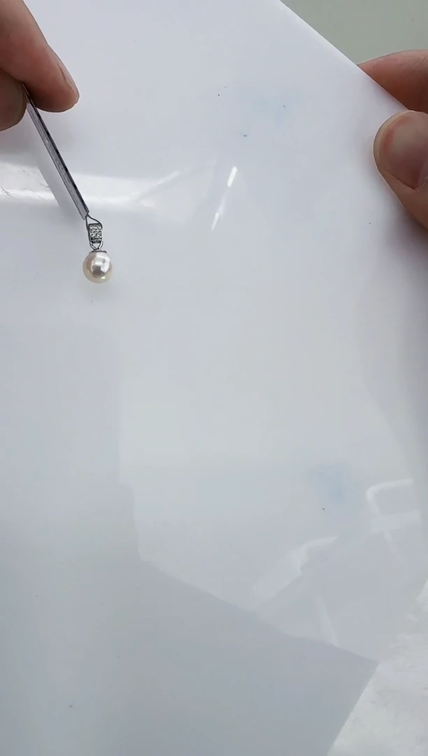 18K金镶嵌海水珍珠DA珍珠吊坠 a174