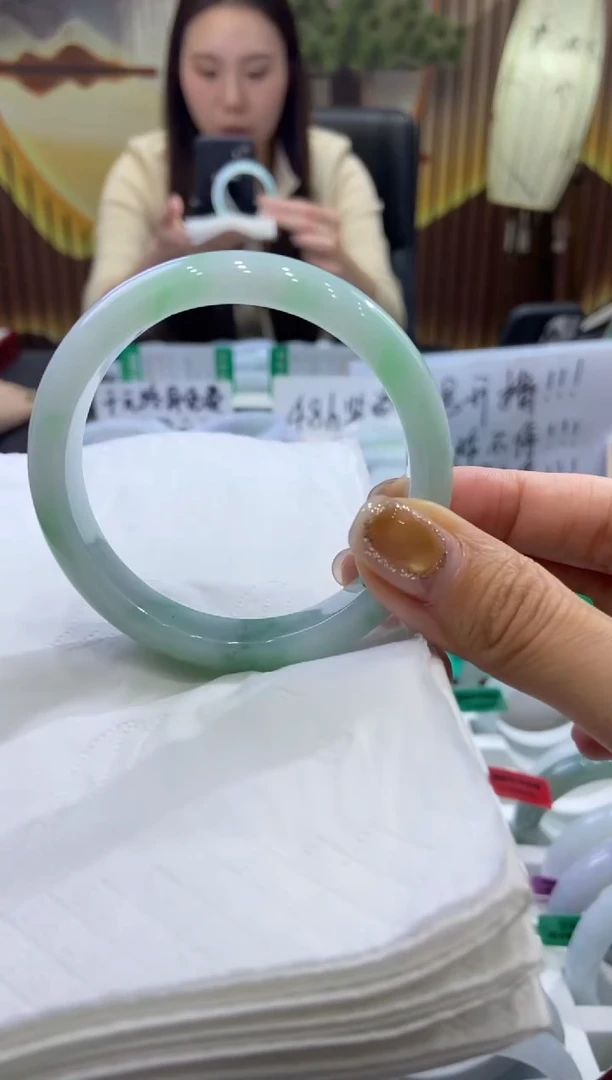未镶嵌手镯翡翠0007256