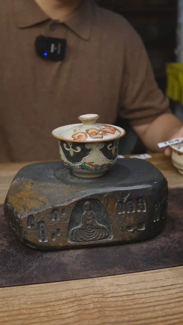甘石陶艺手绘系列165