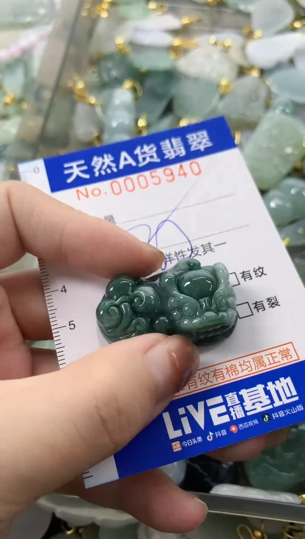 颈饰未镶嵌翡翠天然A货翡翠