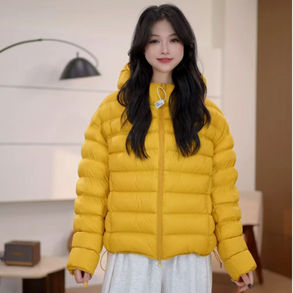 2025冬季新95白鸭绒款羽绒服女保暖小个子外套