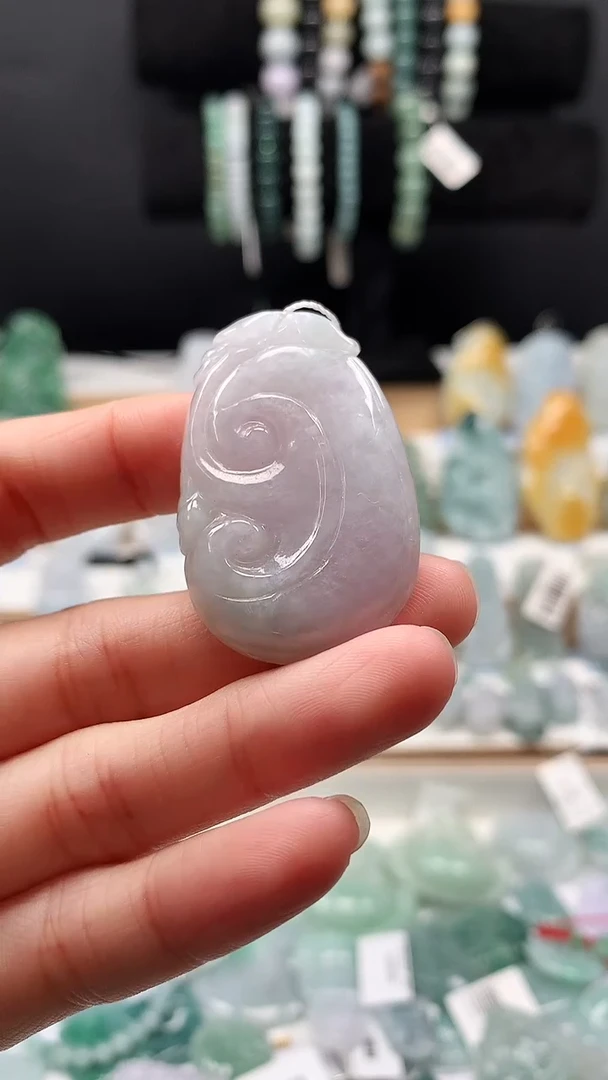 吊坠(不含链)未镶嵌翡翠13如意