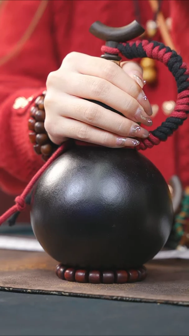 【闪购商品】WK223黑色中容量酒葫芦随缘发