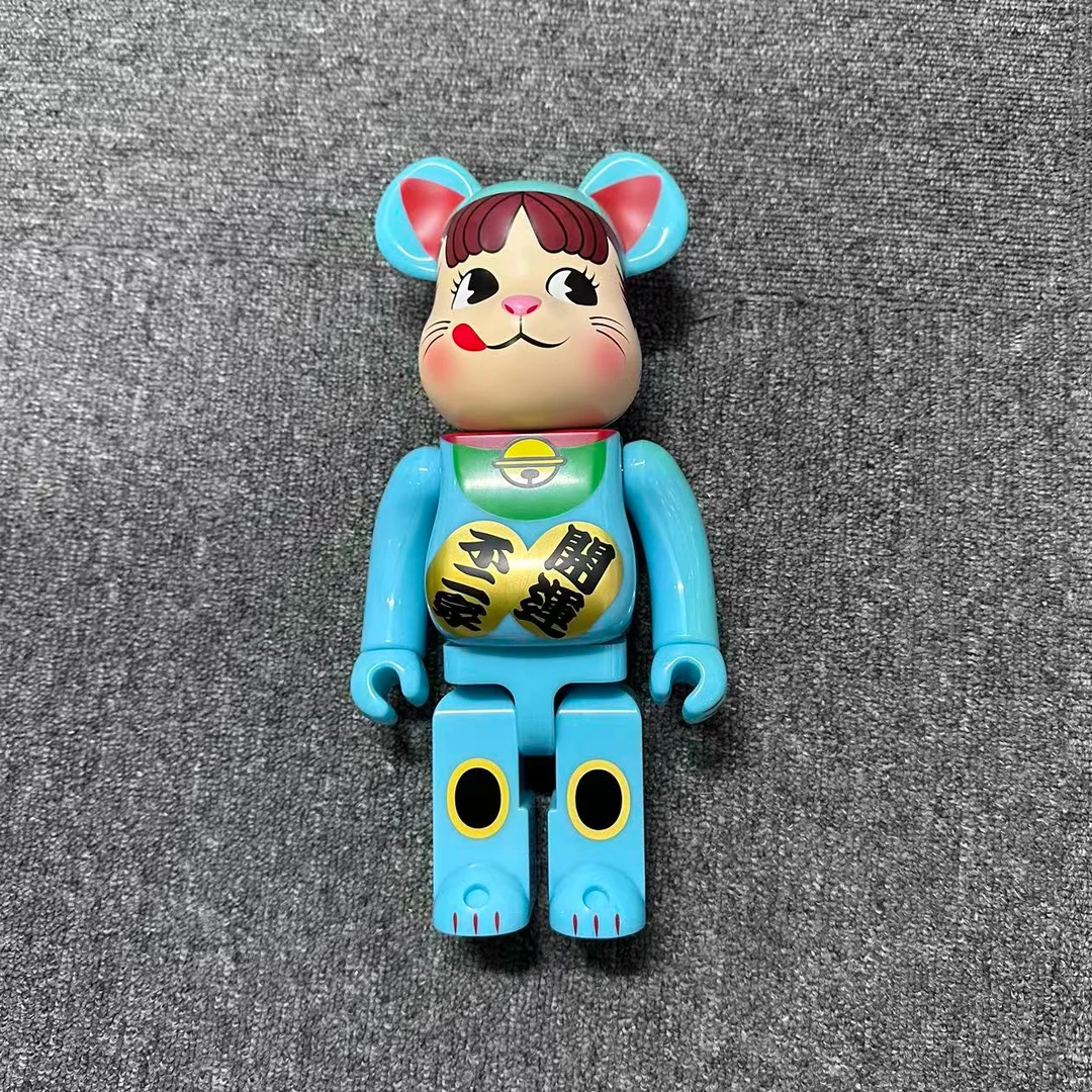 【山】bearbrick 不二家开运 夜光 400%缺100% 氧化
