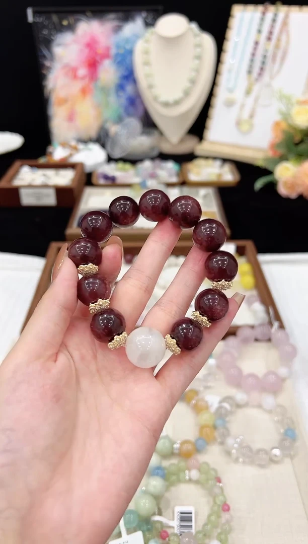 水晶手链未镶嵌天然水晶 多样性发货发其一 颜色微差