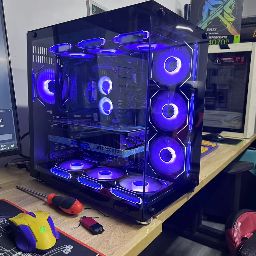 9新  i7-14700kf+32+1t+z790+850w+360水冷+4070ti