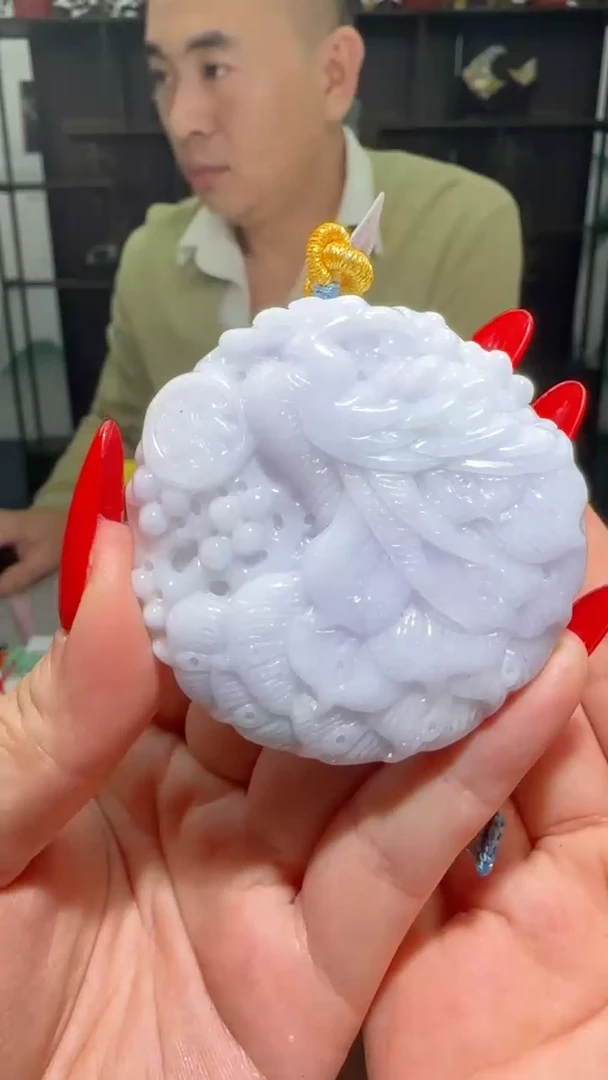 【闪购商品】翡翠颈饰未镶嵌天然翡翠A货吊坠