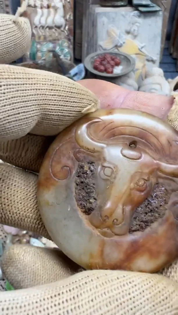 未镶嵌和田玉（糖玉）挂件11111