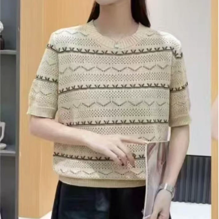 775#新款针织衫显瘦时尚百搭圆领31