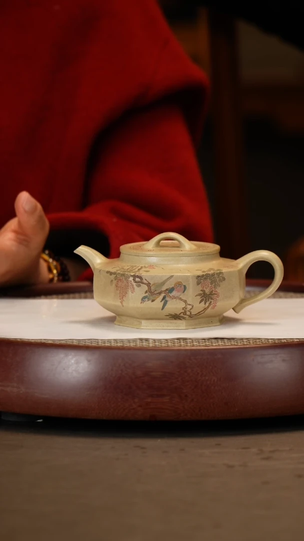 【闪购商品】紫砂茶壶【惠海勤】本山绿祥瑞八方  260CC