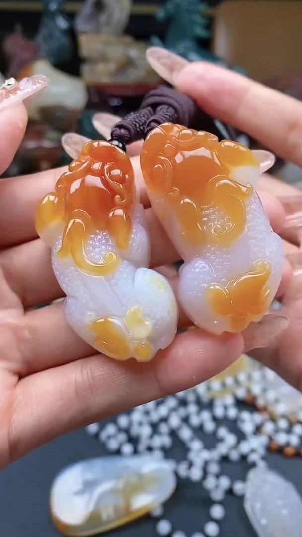 【闪购商品】玛瑙/玉髓颈饰未镶嵌dd