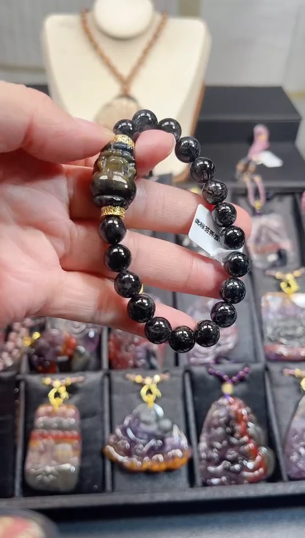 颈饰未镶嵌石英质玉 【百晶灵儿】定制款