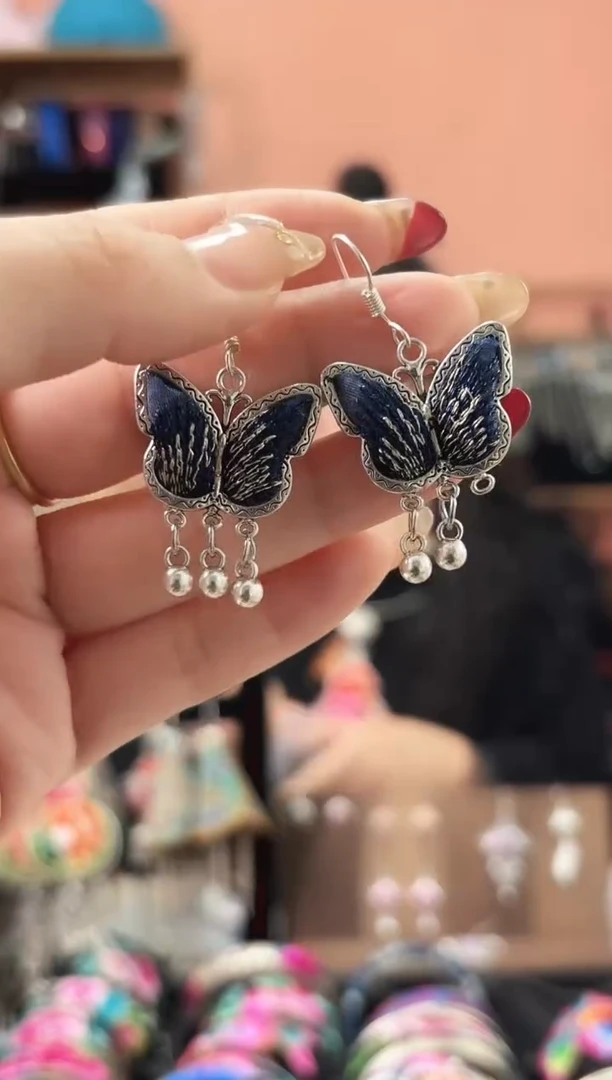 织绣艺枝独绣手工饰品265