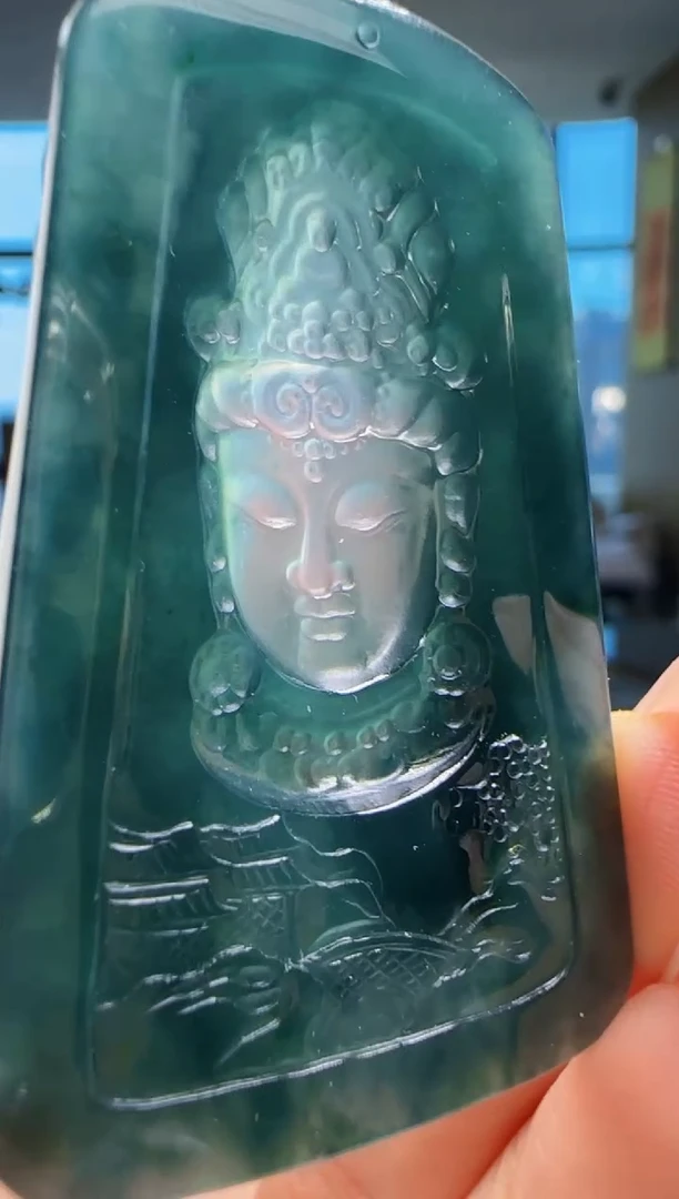颈饰未镶嵌翡翠茄****黄YJ@@