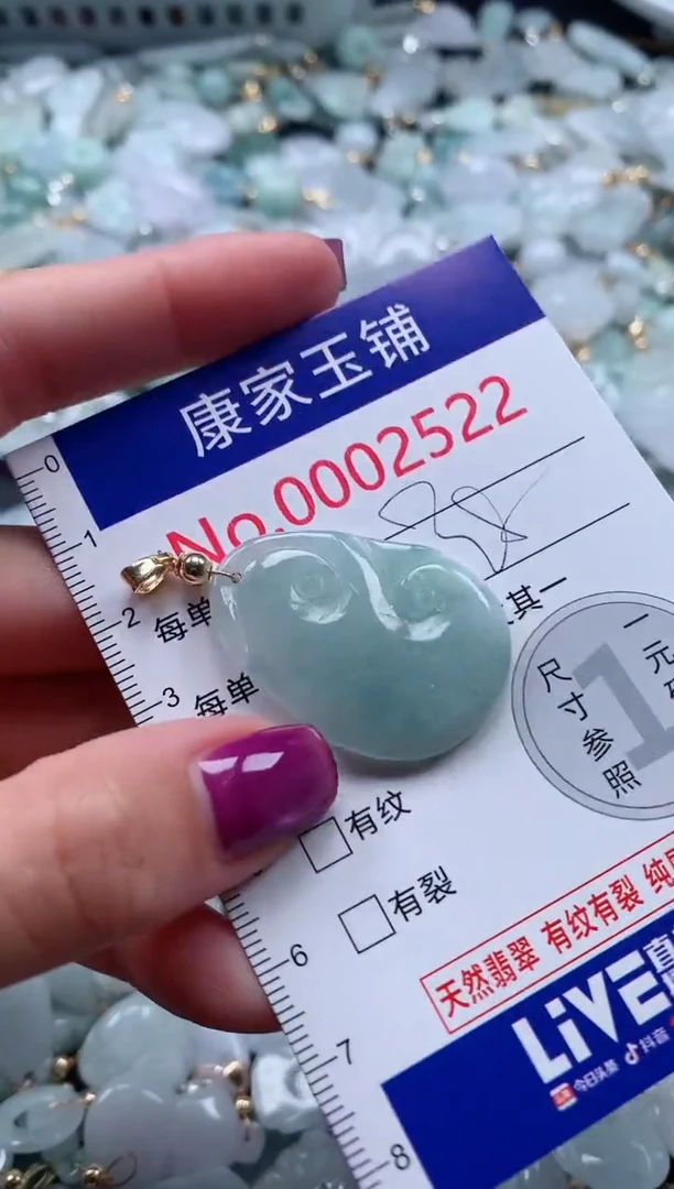 颈饰未镶嵌翡翠2522