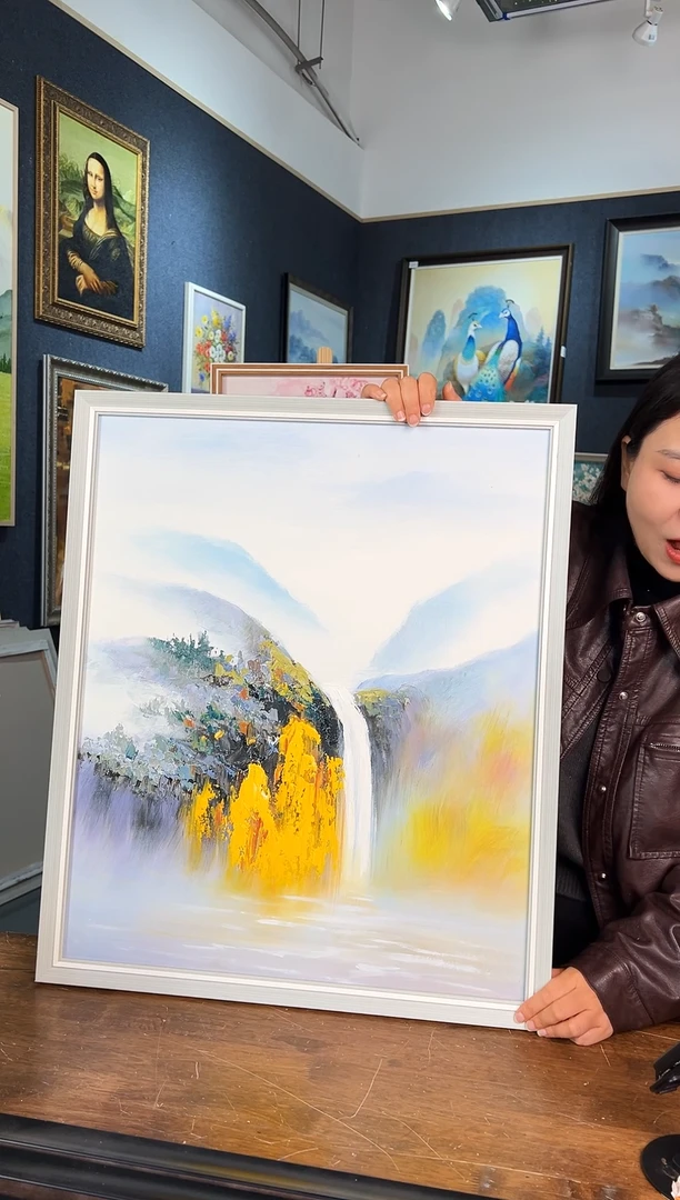 【闪购商品】油画1号 50*60 山水写意-手绘油画