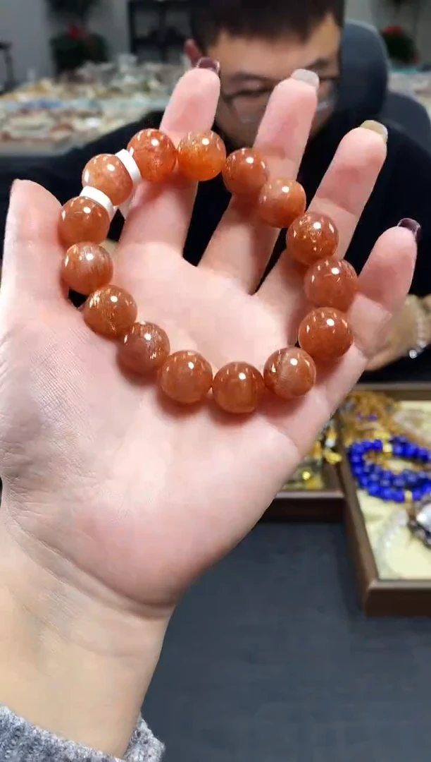 未镶嵌手串日光石手串650